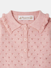 Load image into Gallery viewer, Eliette set with collar in fancy stitch
