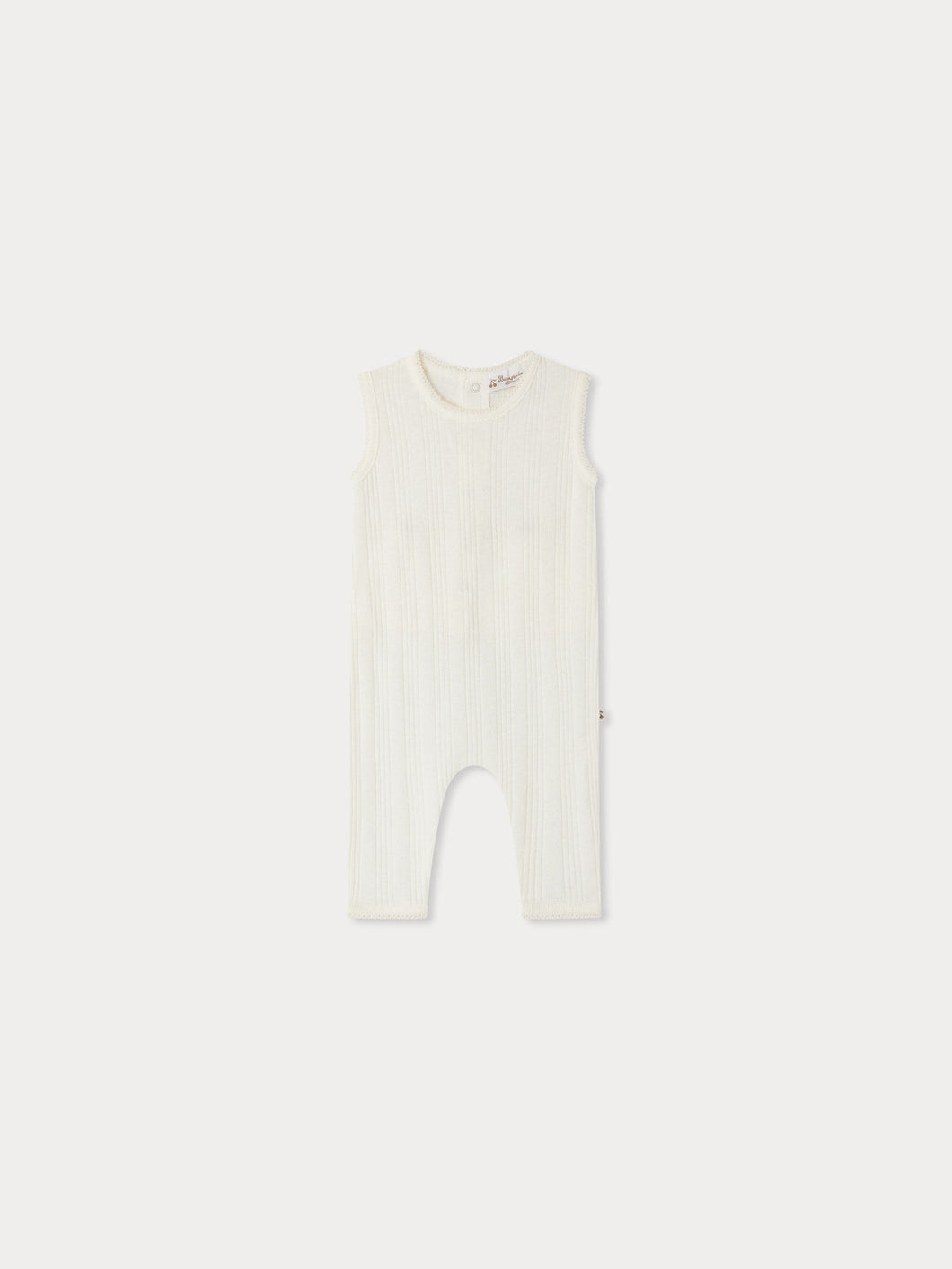 Eli  sleeveless pajamas with fine stripes
