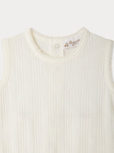 Load image into Gallery viewer, Eli  sleeveless pajamas with fine stripes
