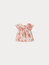 Load image into Gallery viewer, Eliotine blouse with smocks made with Liberty fabrics
