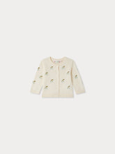 Load image into Gallery viewer, Fayana cardigan with cherry embroideries
