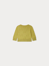 Load image into Gallery viewer, Teyana wool cardigan with cherry motifs
