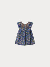 Load image into Gallery viewer, Cadelili smocked dress made with Liberty fabrics
