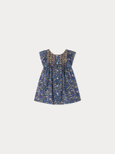 Load image into Gallery viewer, Cadelili smocked dress made with Liberty fabrics
