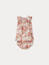 Load image into Gallery viewer, Clothibis dress smocked made with Liberty fabrics
