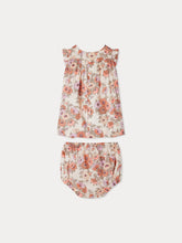 Load image into Gallery viewer, Clothibis dress smocked made with Liberty fabrics
