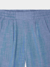 Load image into Gallery viewer, Tilyo chambray chino trousers in organic cotton
