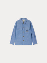 Load image into Gallery viewer, Eddy shirt in organic cotton chambray
