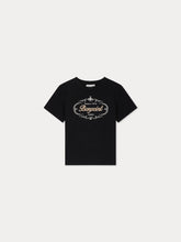Load image into Gallery viewer, Thibald T-shirt with Heritage logo embroidered in organic cotton
