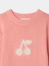 Load image into Gallery viewer, Liesel cherry embroidered sweater
