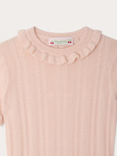 Load image into Gallery viewer, Lucie ruffled sweater in wool and silk
