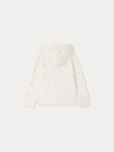 Load image into Gallery viewer, Talent hoodie embroidered with cherries in organic cotton
