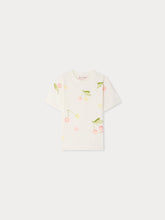 Load image into Gallery viewer, Thida T-shirt with cherry print in organic cotton
