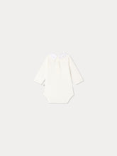 Load image into Gallery viewer, Juillet body hand-embroidered squares in organic cotton
