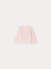 Load image into Gallery viewer, Esil round neck cardigan in organic cotton and cashmere
