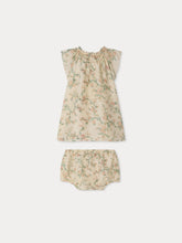 Load image into Gallery viewer, Loudna silk dress with floral print
