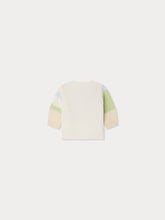 Load image into Gallery viewer, Almire hand-embroidered chick sweater in organic cotton
