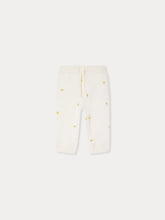 Load image into Gallery viewer, Bambo jogging pants embroidered with cherries in organic cotton
