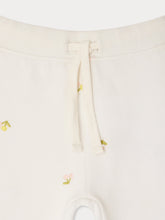 Load image into Gallery viewer, Bambo jogging pants embroidered with cherries in organic cotton
