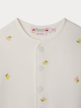 Load image into Gallery viewer, Eris sweatshirt embroidered with cherries in organic cotton
