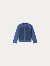 Load image into Gallery viewer, Thylio cardigan with high zip neck
