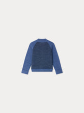 Load image into Gallery viewer, Thylio cardigan with high zip neck

