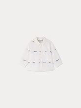 Load image into Gallery viewer, Bonpoint - Bonpoint x Porsche Malo shirt in light organic cotton jacquard - view 1
