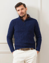 Load image into Gallery viewer, 100% ITALIAN CASHMERE CABLE SWEATER
