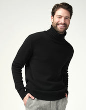 Load image into Gallery viewer, Cashmere Turtle Neck Sweater
