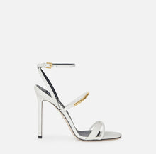 Load image into Gallery viewer, Leather sandals with jewel detail
