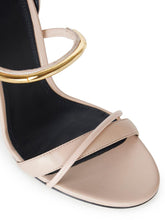 Load image into Gallery viewer, Leather sandals with jewel detail
