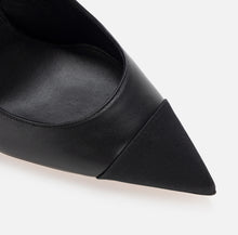 Load image into Gallery viewer, Nappa leather slingback on sculpted heel
