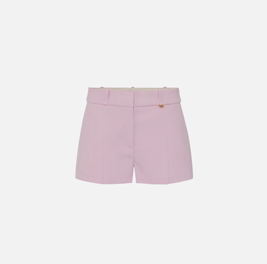Shorts in lightweight cool wool fabric