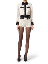 Load image into Gallery viewer, Two-colour shorts in double-layer crêpe fabric
