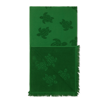 Load image into Gallery viewer, Beach Fouta in Organic Cotton Turtles Jacquard
