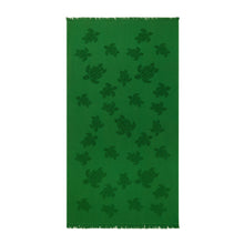 Load image into Gallery viewer, Beach Fouta in Organic Cotton Turtles Jacquard
