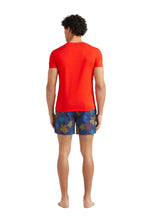 Load image into Gallery viewer, Organic Cotton T-Shirt Placed Embroidered Turtle
