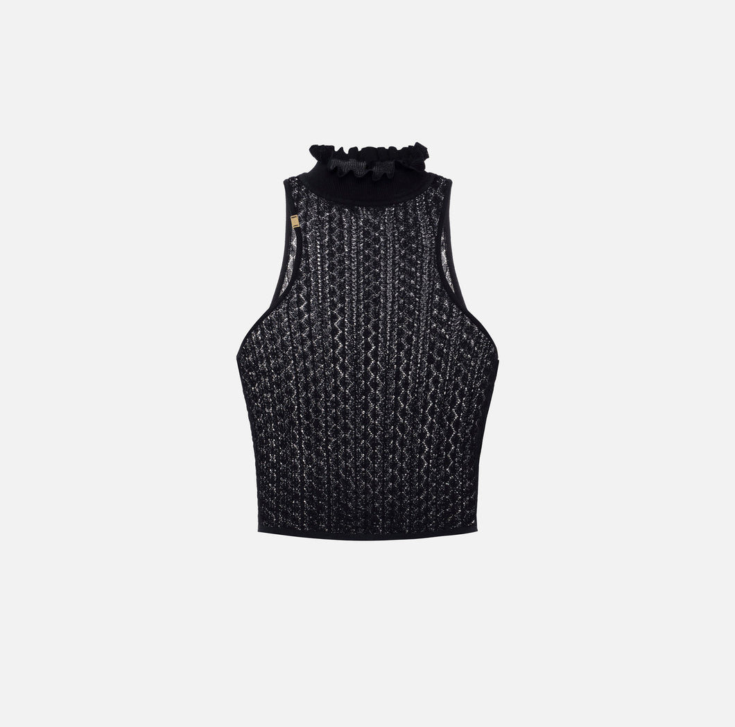 Top with lace stitch