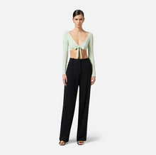 Load image into Gallery viewer, Knit shrug with openwork embroidery

