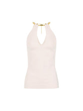 Load image into Gallery viewer, Knit top with jewel snake
