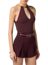 Load image into Gallery viewer, Knit top with jewel snake
