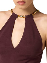 Load image into Gallery viewer, Knit top with jewel snake
