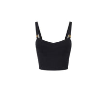 Load image into Gallery viewer, Knit top with logo details
