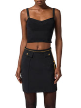 Load image into Gallery viewer, Knit top with logo details
