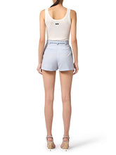 Load image into Gallery viewer, Knit top in viscose and silk fabric with jewel detail
