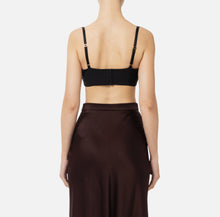 Load image into Gallery viewer, Crêpe top with satin bows

