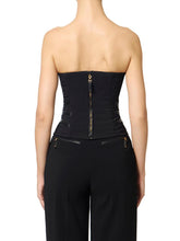 Load image into Gallery viewer, Crêpe top with zip details
