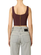 Load image into Gallery viewer, Top in lightweight crêpe fabric with logo details
