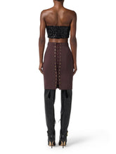 Load image into Gallery viewer, Top with sequins and jewel clasps
