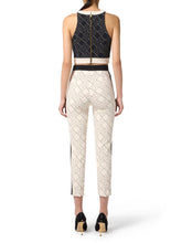 Load image into Gallery viewer, Two-colour top in double-layer crêpe fabric
